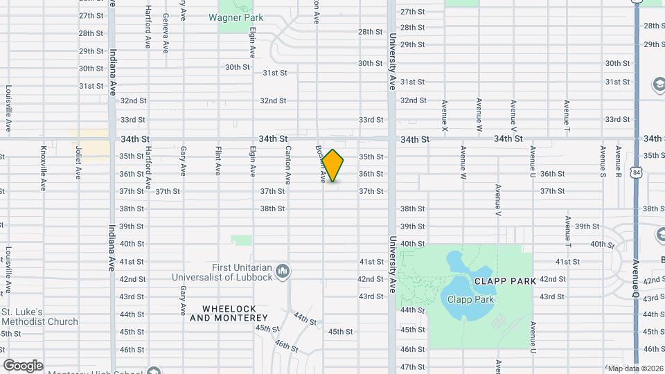 2616 37th St Map and Location Details