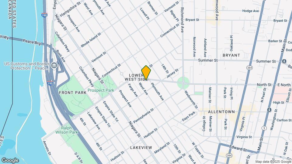 419 Porter Ave Mapa y Detalles de la Ubicación