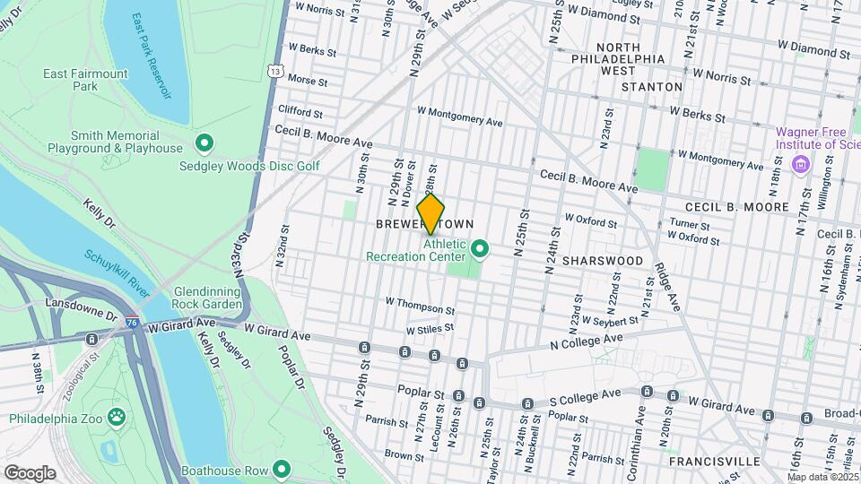 1450 N Marston St Map and Location Details