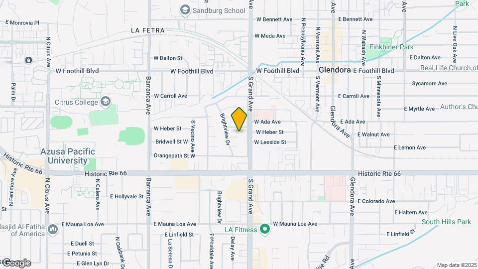 625 W Leeside St Map and Location Details