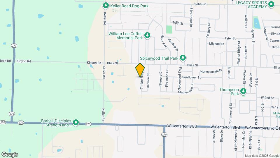 531 Timber Ridge St Mapa y Detalles de la Ubicación