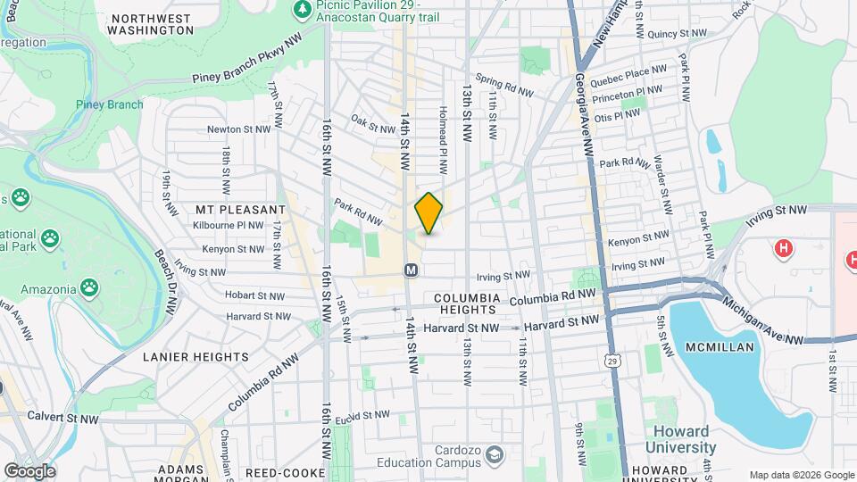 Kenyon House Apartments and Nearby Washington Apartments For Rent