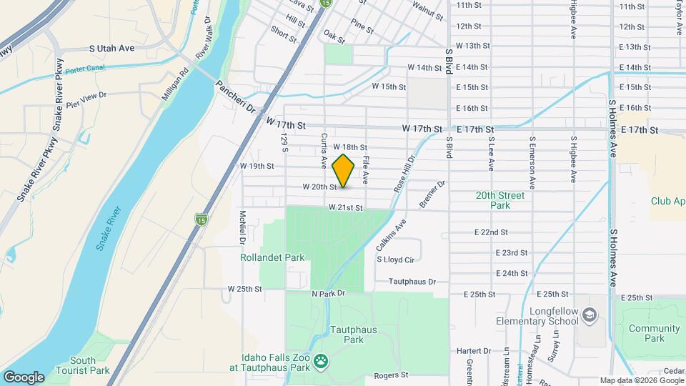 357 W 20th St Map and Location Details