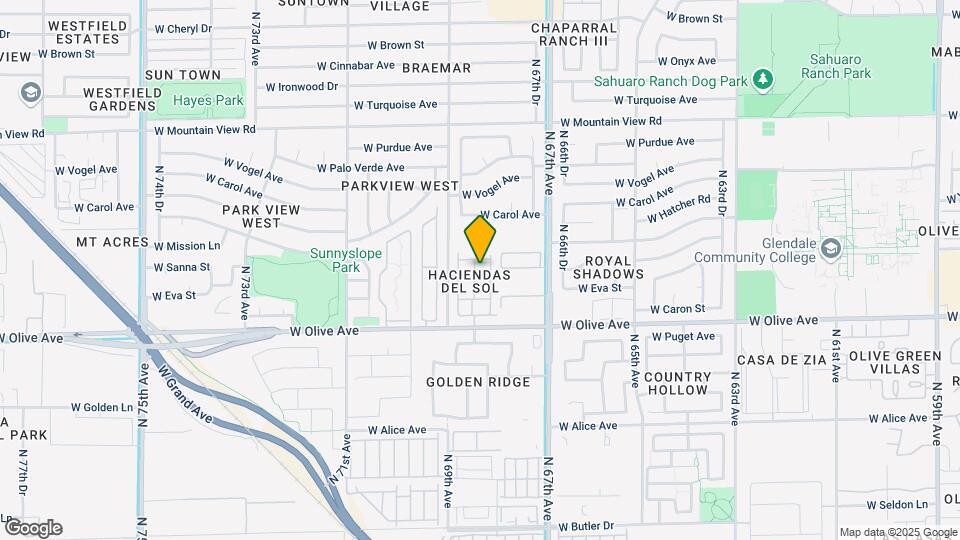 9143 N 68th Dr Map and Location Details