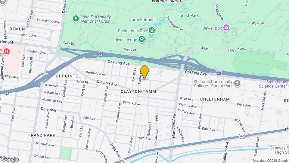 6320 Berthold Ave, Unit 1st Floor Mapa y Detalles de la Ubicación