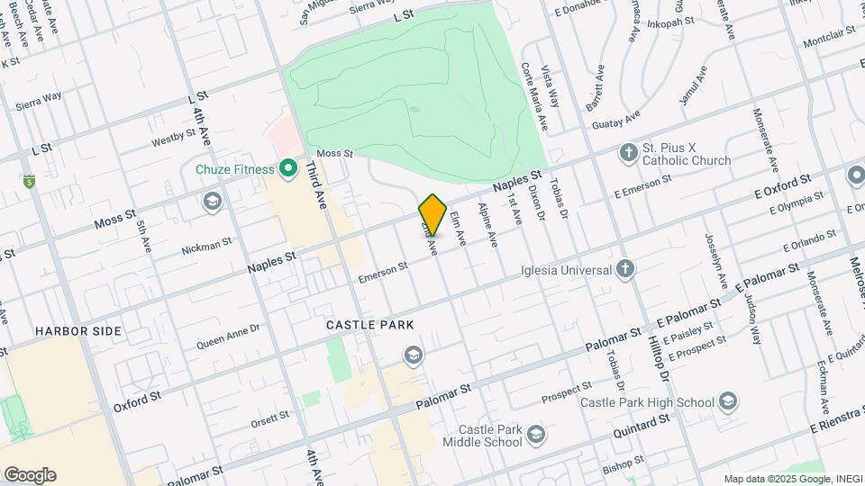 1139 2nd Ave Map and Location Details