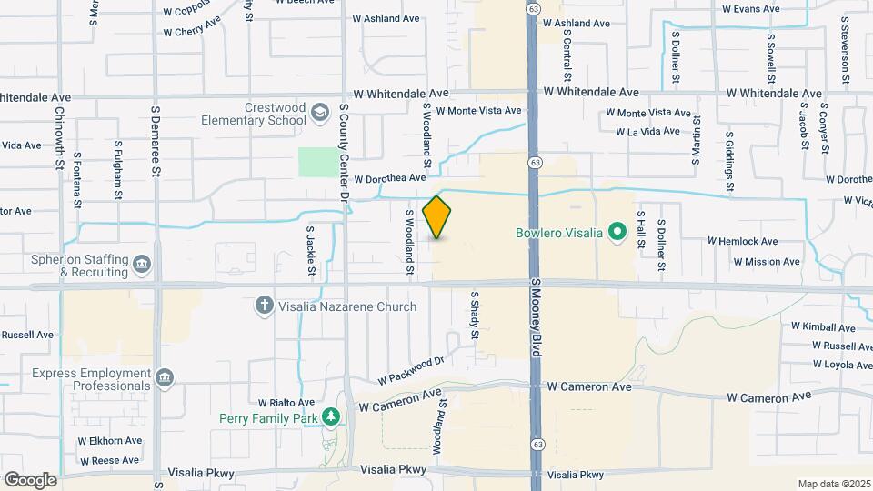 2501 W Hemlock Ct Map and Location Details