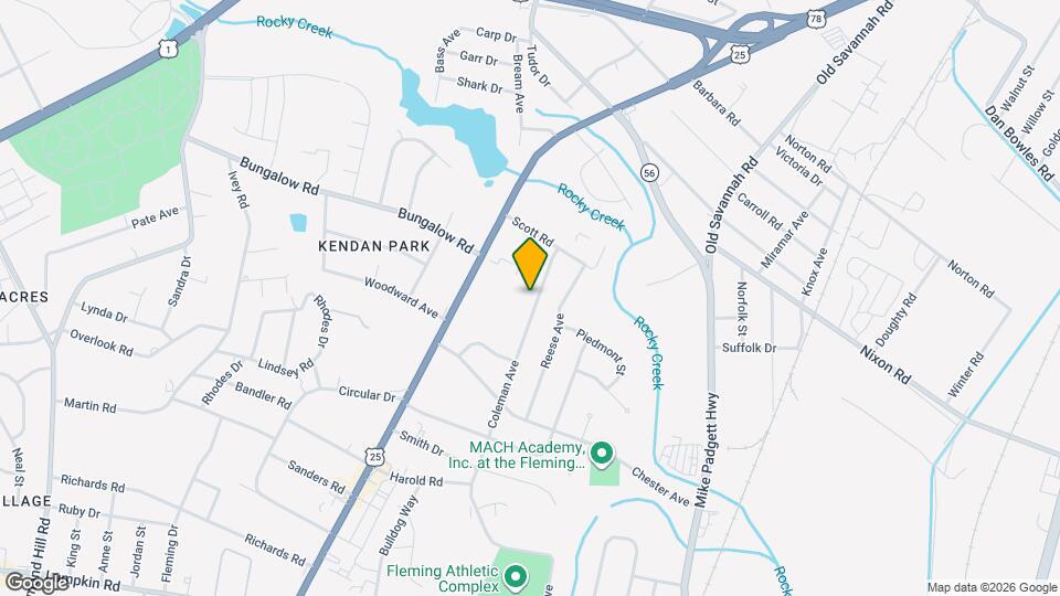 2489 Coleman Ave Map and Location Details