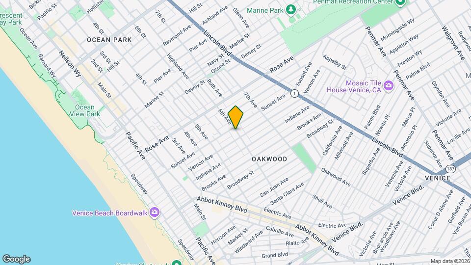 613 6th Ave Map and Location Details