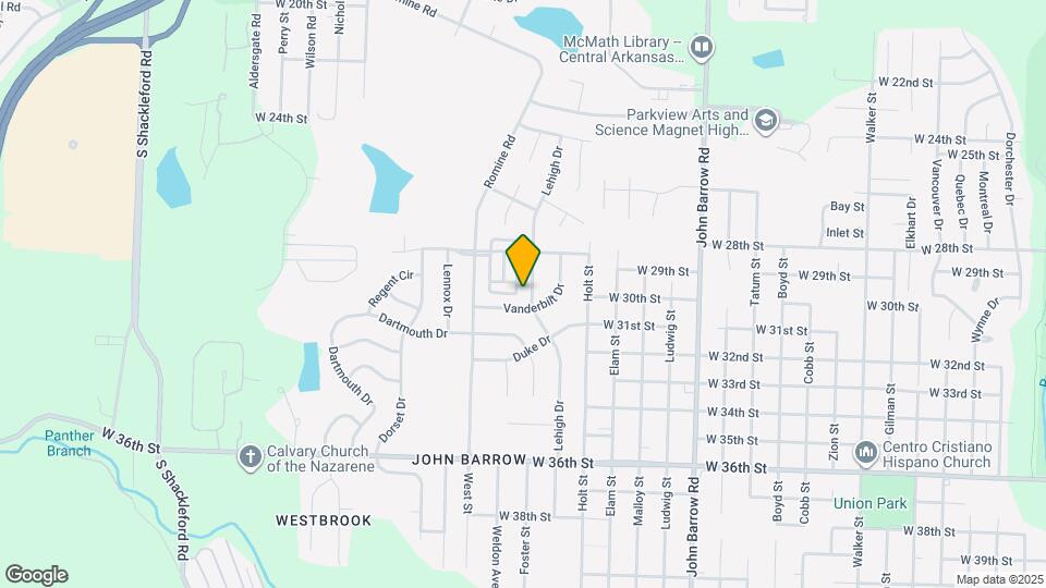 3012 Lehigh Dr Map and Location Details