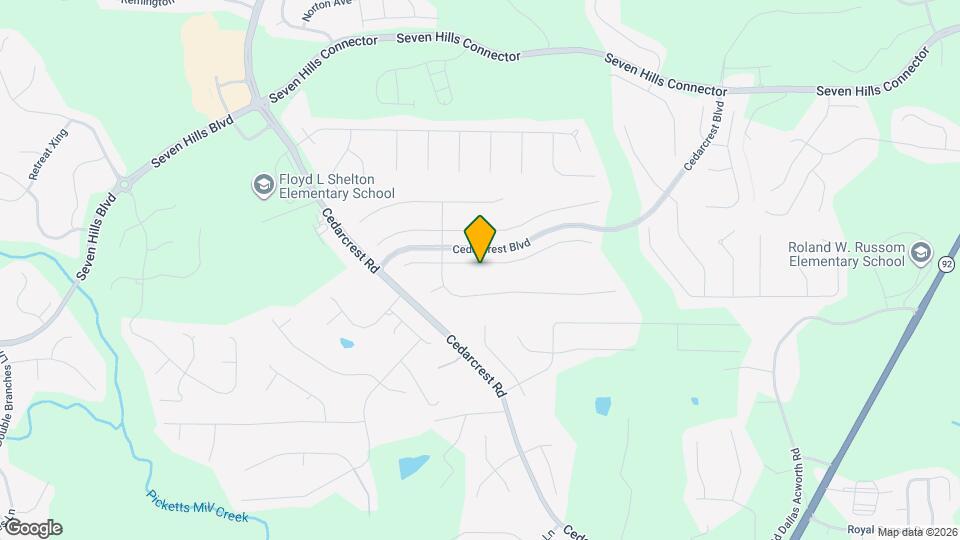 86 Branch Valley Way Map and Location Details