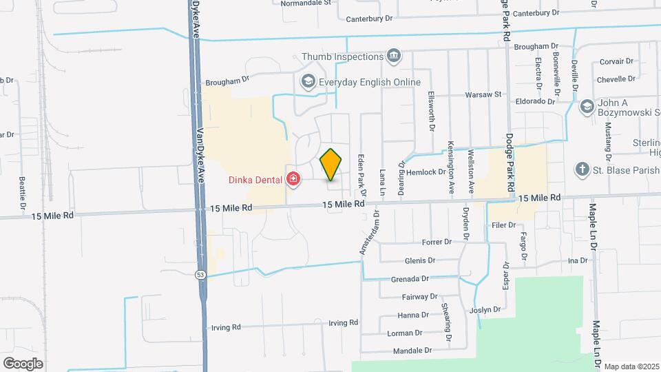 8841 Sunrise Dr Map and Location Details