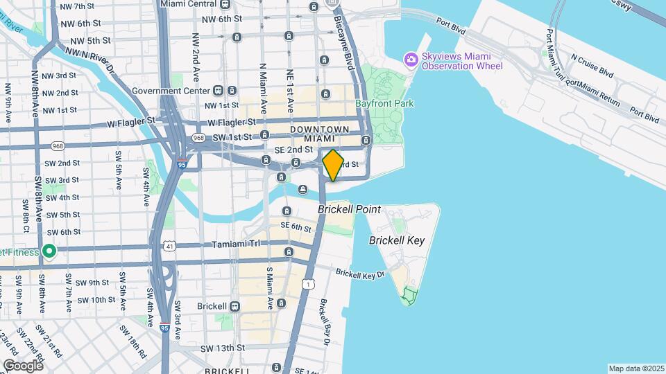 270 Biscayne Blvd Way Map and Location Details