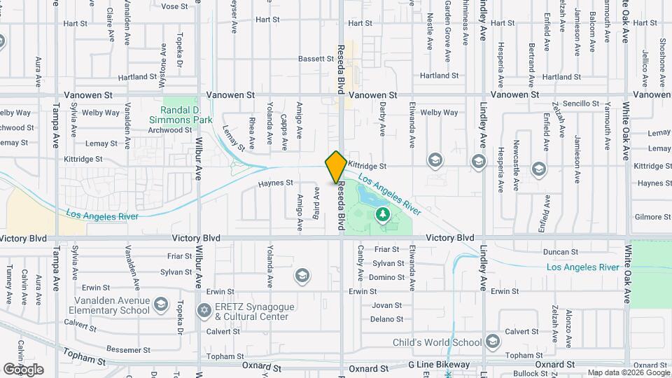 Reseda Park Apartments Map and Location Details