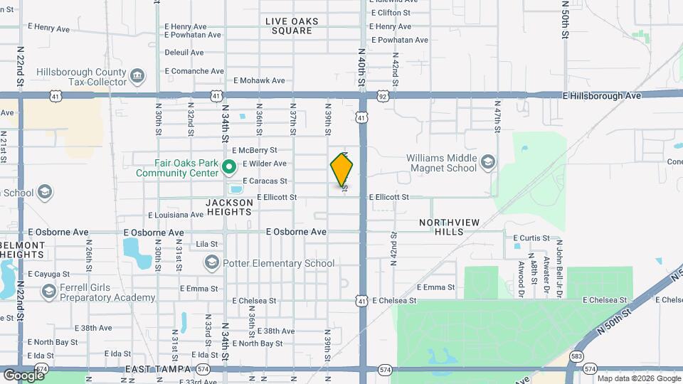 3910 E Ellicott St Map and Location Details