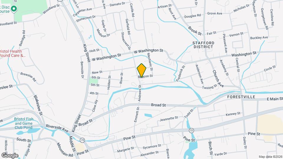 20 Andrews St Map and Location Details