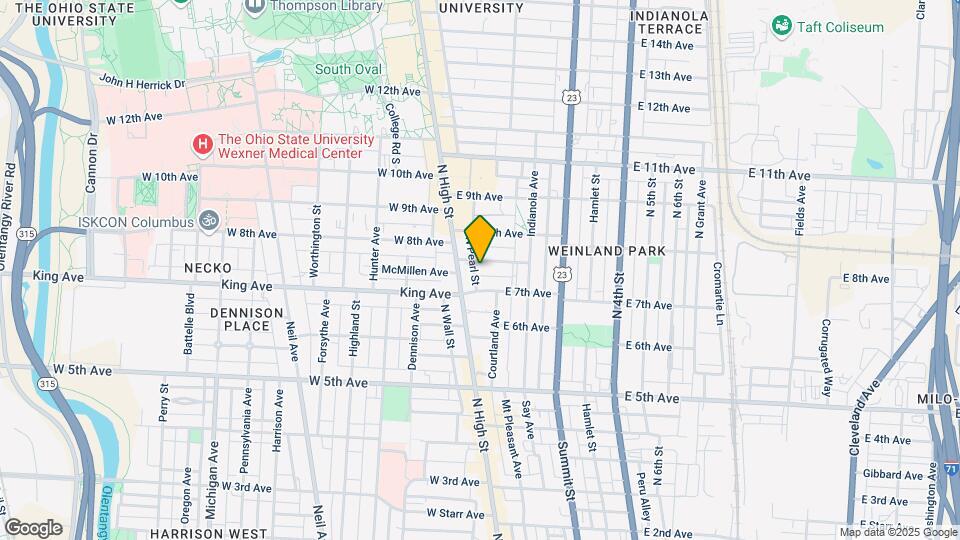 35 Euclid Ave Mapa y Detalles de la Ubicación