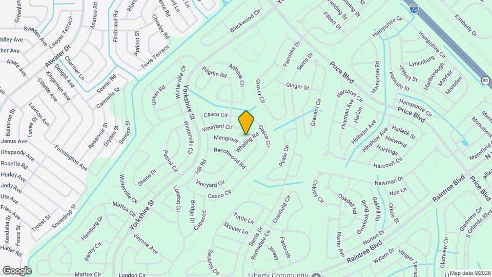 2833 Whaling Rd Map and Location Details