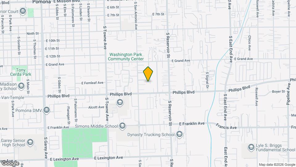 1453 Springvale St Map and Location Details