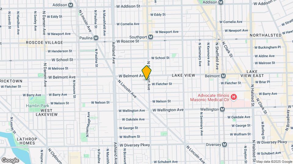 3136-3140 N Southport Ave Mapa y Detalles de la Ubicación
