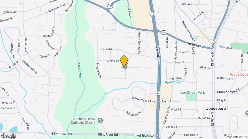 8337 Holly Dr Map and Location Details