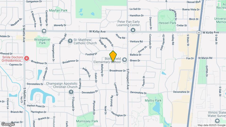1805-1805 Lynwood Dr Map and Location Details