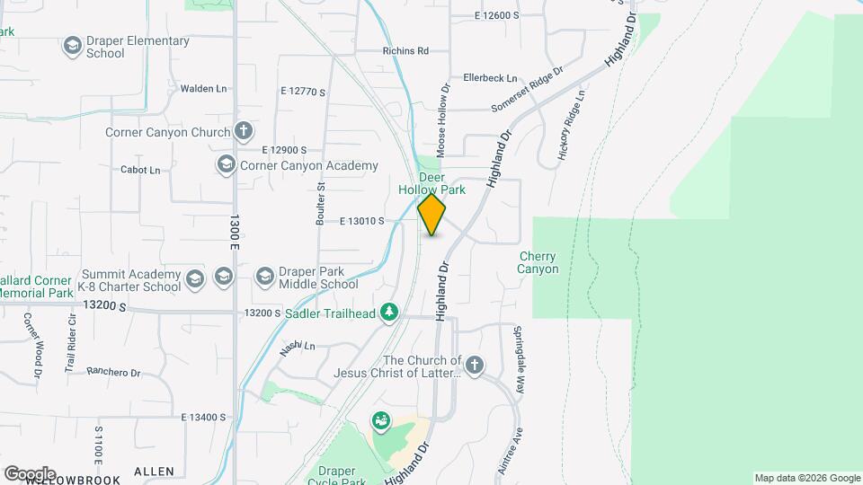 13046 Mountain Crest Cir Map and Location Details