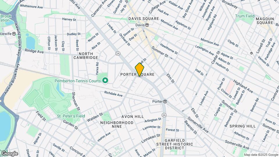 2050 Massachusetts Ave, Unit 4 Map and Location Details