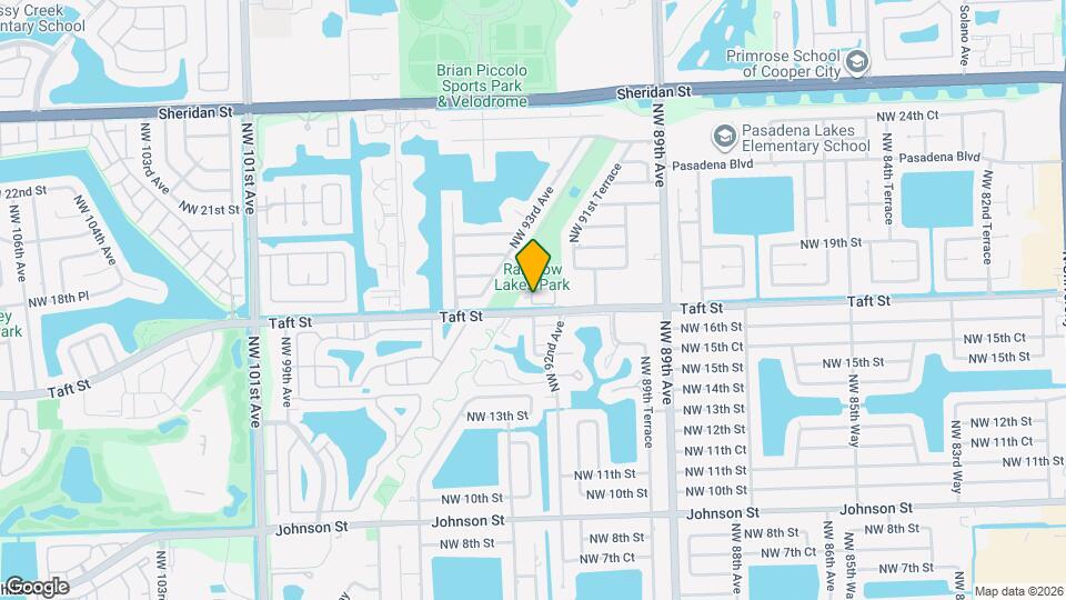 9279 NW 17th Ct Map and Location Details