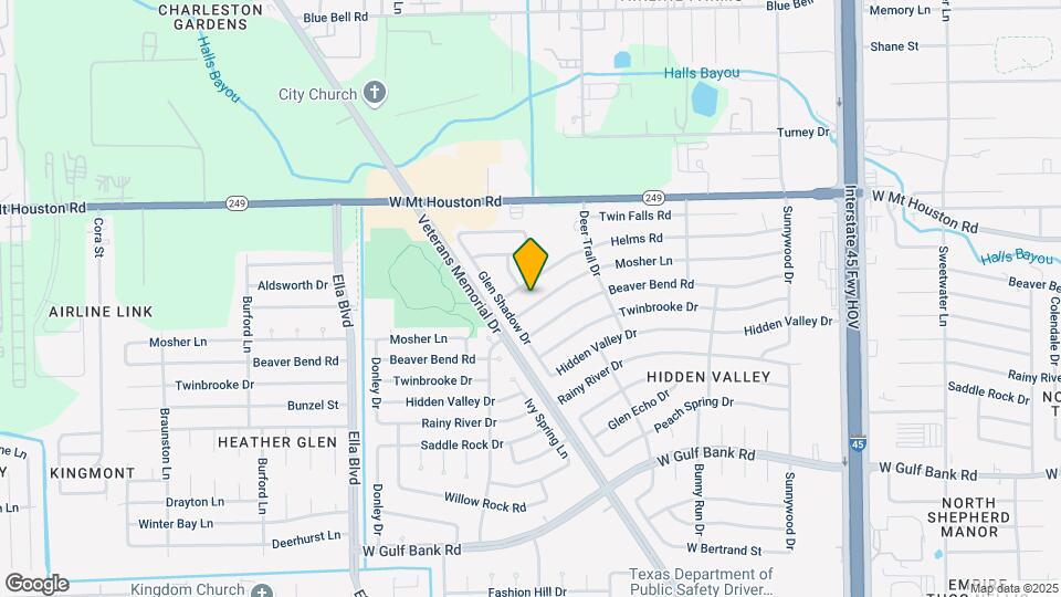 1318 Mosher Ln Map and Location Details