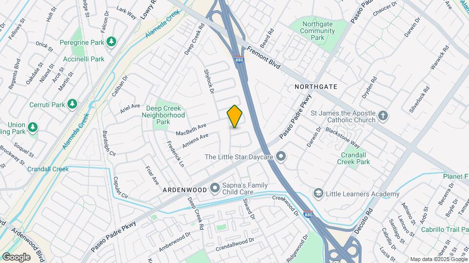 4621 Donalbain Cir Mapa y Detalles de la Ubicación