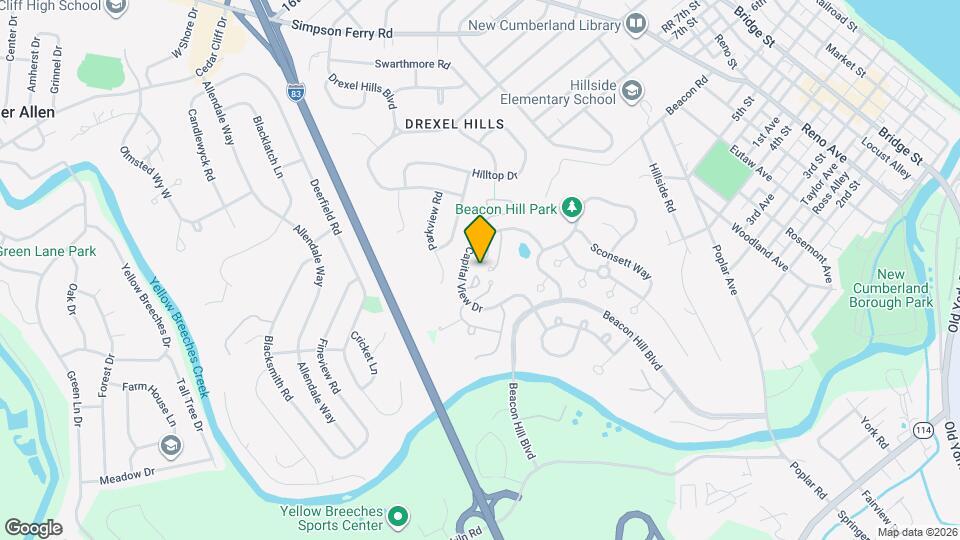 1755 Weatherburn Dr Mapa y Detalles de la Ubicación