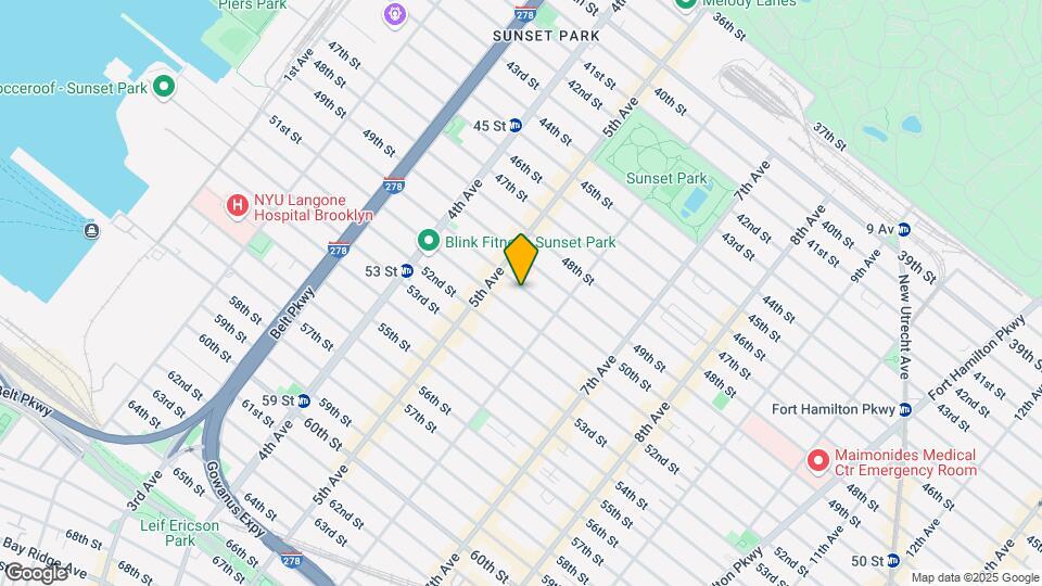 540 50th St Map and Location Details