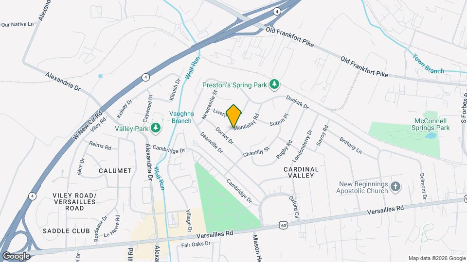 204 Mandalay Rd Map and Location Details