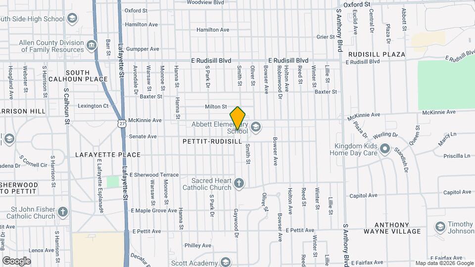 4323 Gaywood Dr Map and Location Details