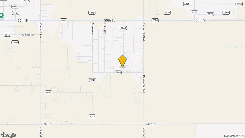 5614 County Rd 1260 Map and Location Details