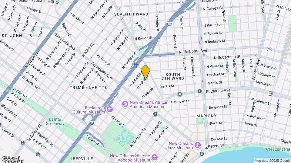 1355 Columbus St Map and Location Details
