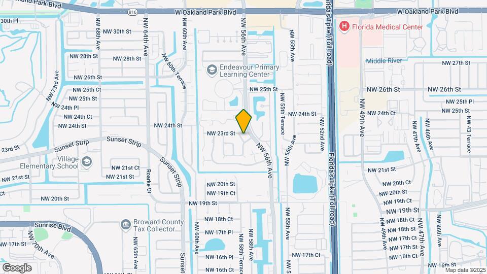 2240 NW 57th Ave Map and Location Details
