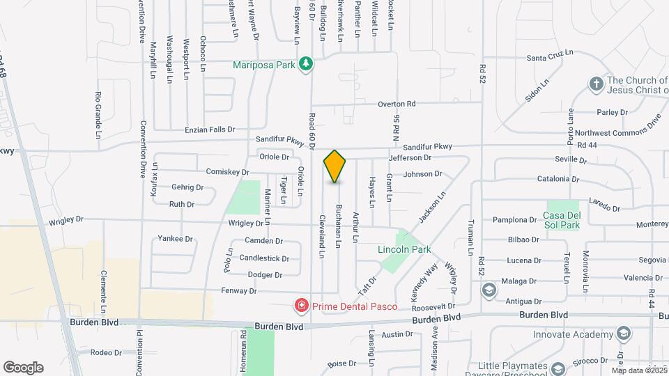 5416 Buchanan Ln Map and Location Details