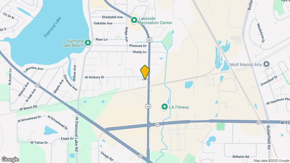 1509 Lake Ridge Ct Map and Location Details