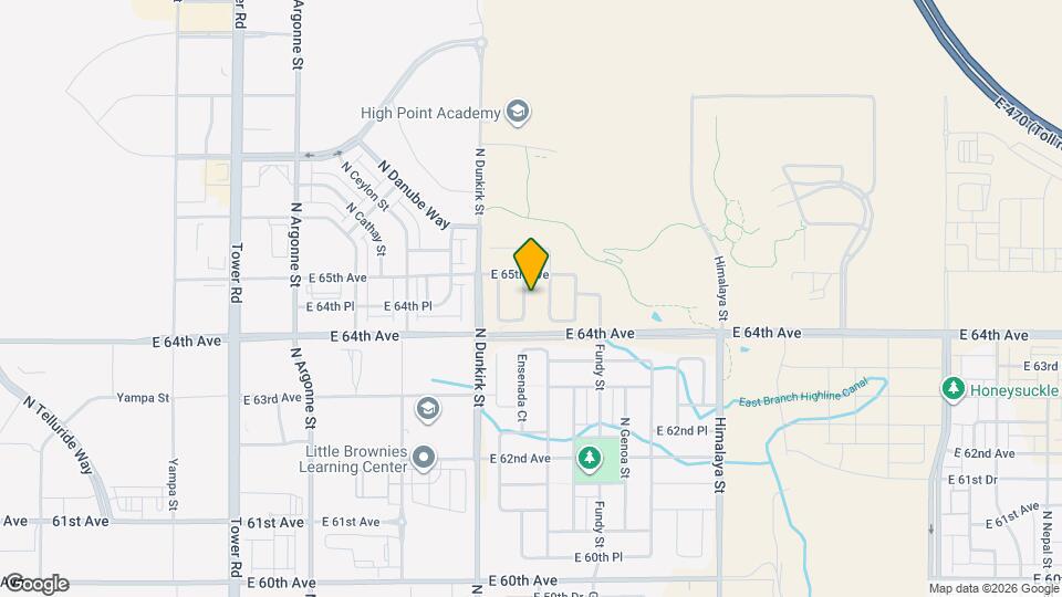 6464 N Ensenada Ct Map and Location Details