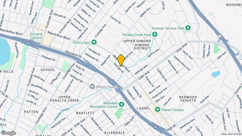 3226 Georgia St Mapa y Detalles de la Ubicación