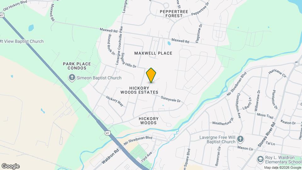 6216 Rocky Top Dr Map and Location Details