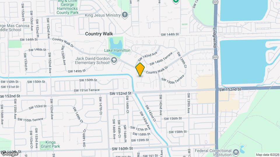 14962 SW 143rd Ct Map and Location Details