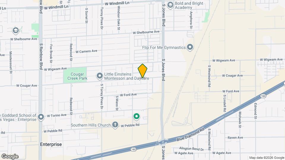 8604 Grove Mill Ct Map and Location Details