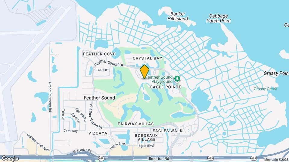 2400 Feather Sound Dr, Unit 1412 Mapa y Detalles de la Ubicación