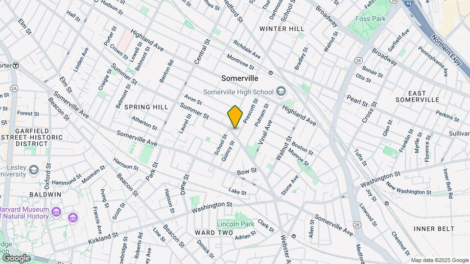 57 Summer St, Unit 3 Map and Location Details