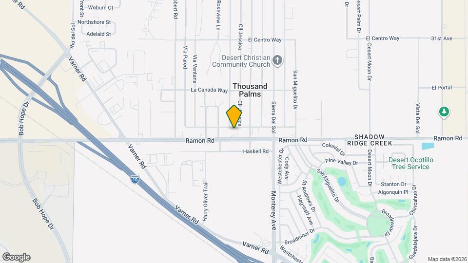 72795 Datil Way, Unit Unit 6 Map and Location Details