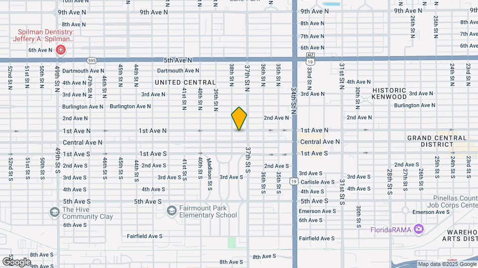 3736 1st Ave N Map and Location Details