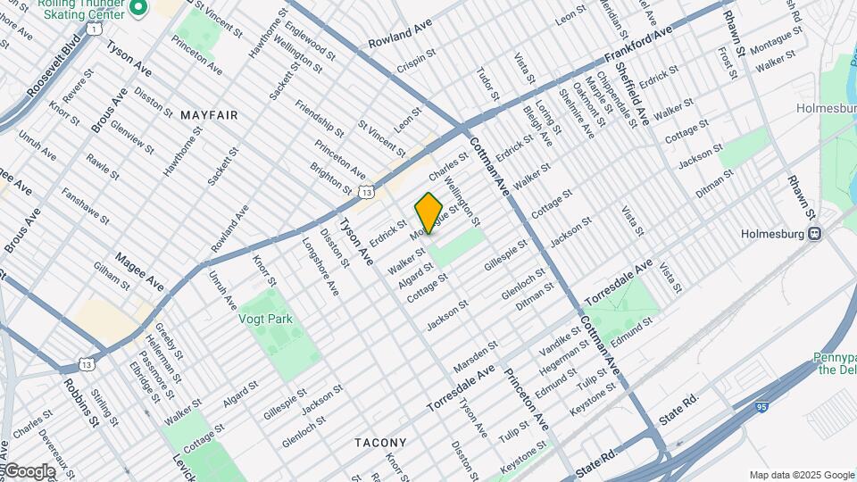 4243 Princeton Ave Map and Location Details